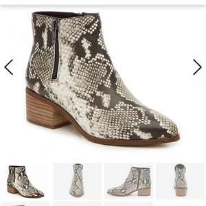 Bleecker and Bond snakeskin boots